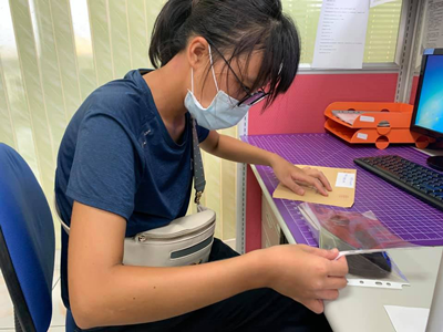 花蓮黎明機構心智障礙生自立益人 手心向下捐髮助癌友(標題圖檔)