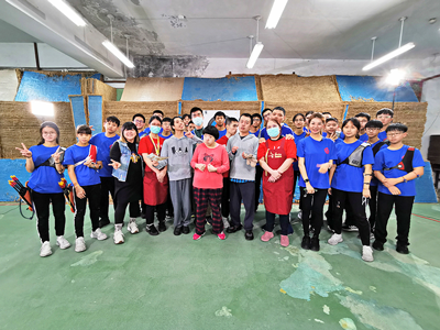 花蓮自強國中射箭隊與藝人杜詩梅為黎明機構拍攝公益影片 為成人自閉症者發聲(標題圖檔)